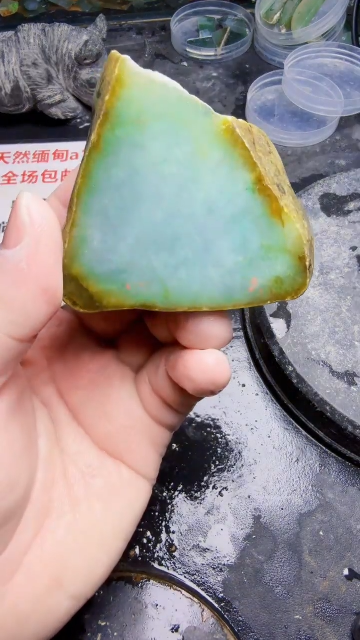 未镶嵌挂件翡翠欧*天然翡翠308