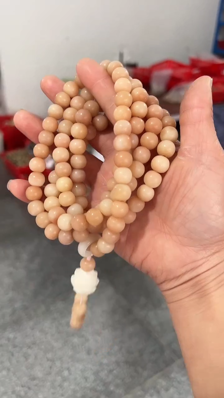 吊坠菩提根/象牙果9*10猛男粉  108颗