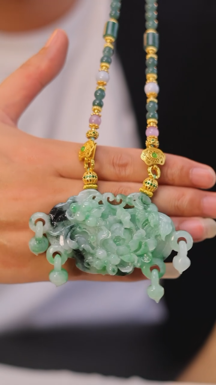 【闪购商品】翡翠颈饰未镶嵌24小时内发货质保A货