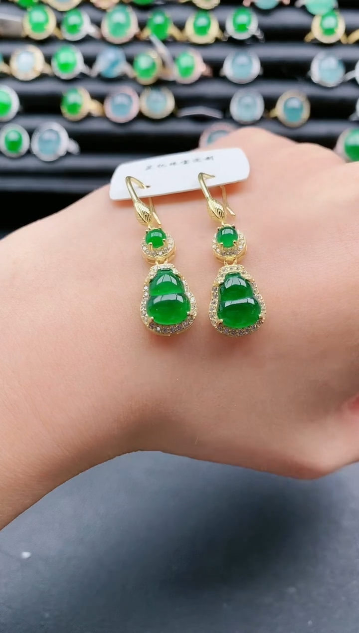 【闪购商品】翡翠戒指银S925镶嵌1111111111