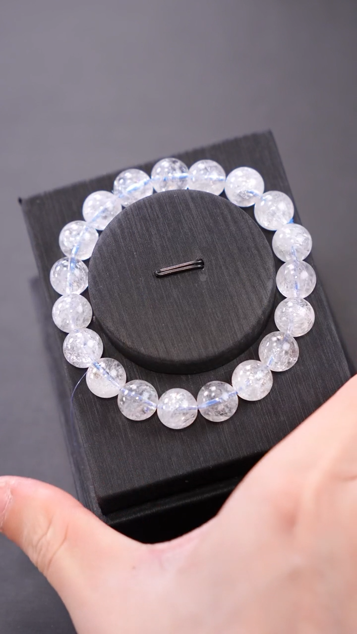 【闪购商品】水晶单圈未镶嵌Q041白阿赛单圈10mm