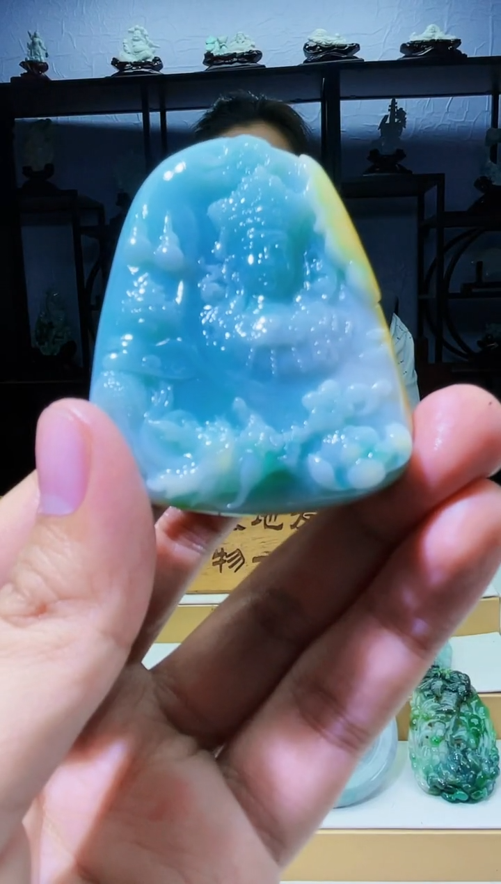 【闪购商品】定制翡翠未镶嵌毛货02040079