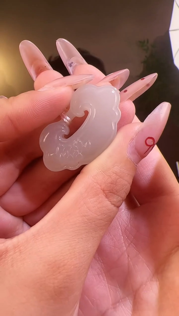 【闪购商品】和田玉颈饰未镶嵌锁 23