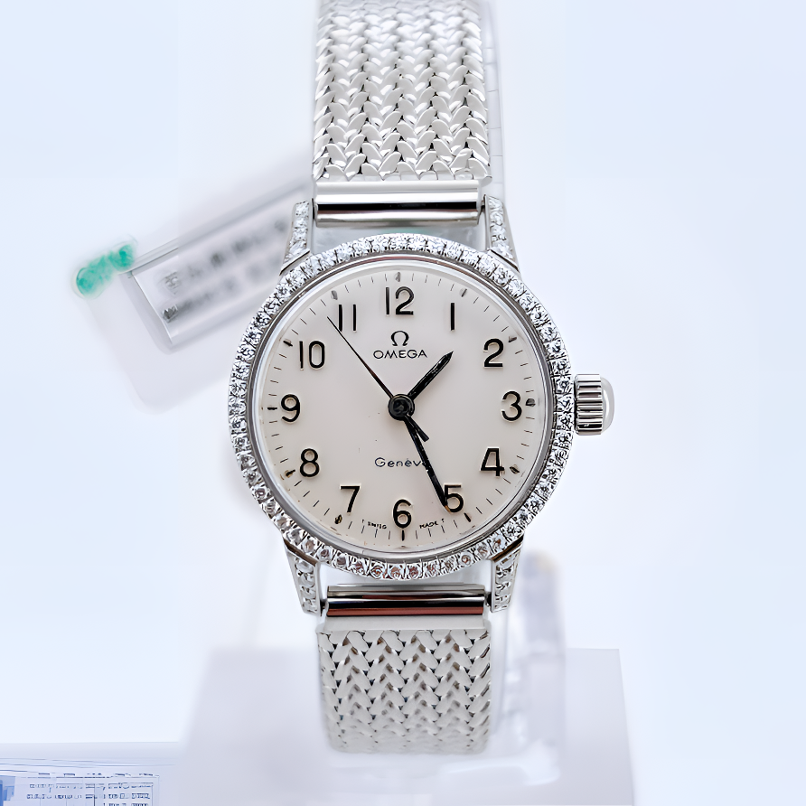 95新 Omega/欧米茄 手动机械后钻21.5mm/公价32999/w11656