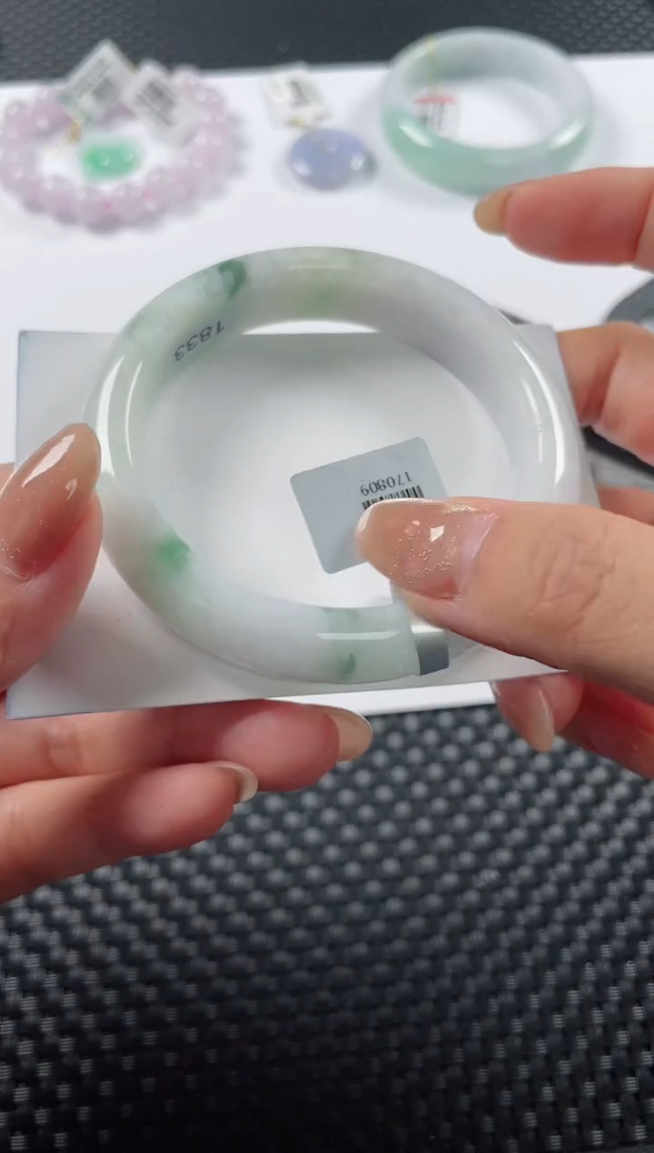 未镶嵌手镯翡翠基地发货H1525  54+