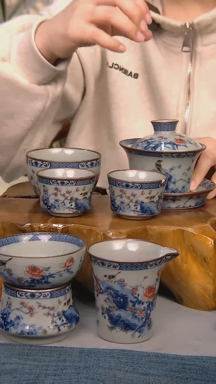 【闪购商品】简装家用款6件套 陶瓷家用茶具系列