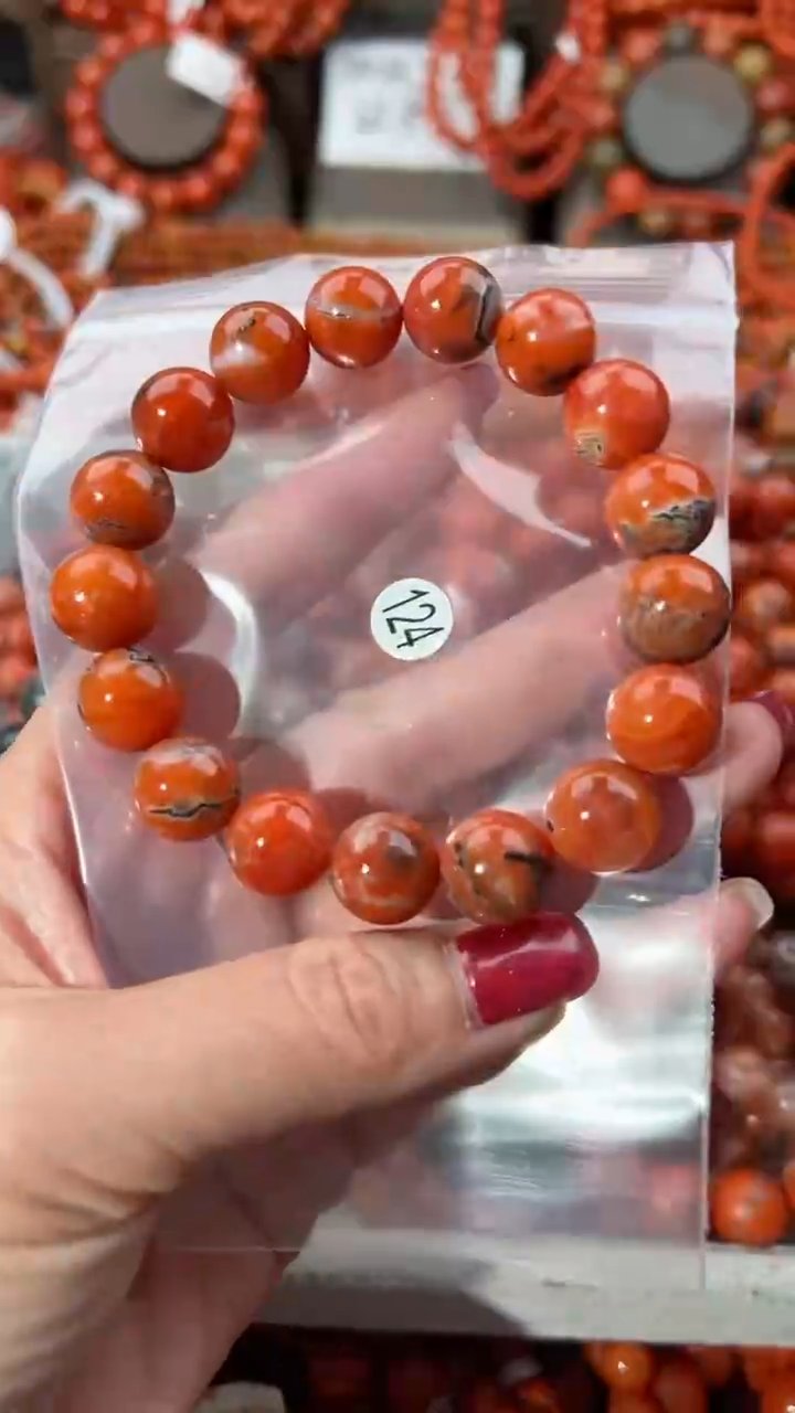 【闪购商品】南红玛瑙手串未镶嵌12