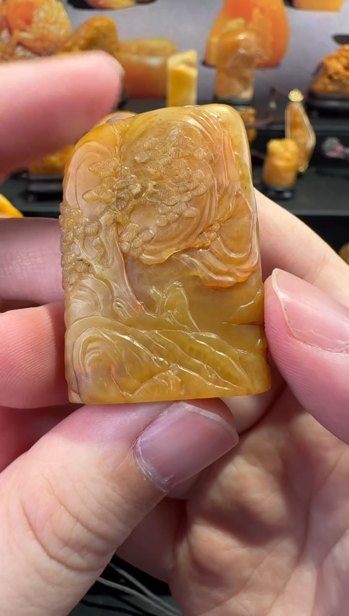 【闪购商品】田黄石半知田黄直播间