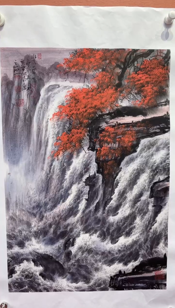 国画师立照老师国画作品