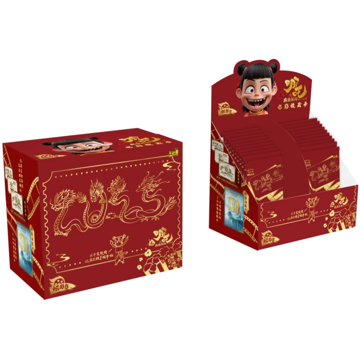 【宁宁拆卡】【爆米花】卡游-哪吒之魔童闹海5元包炽影包收藏卡牌盲盒