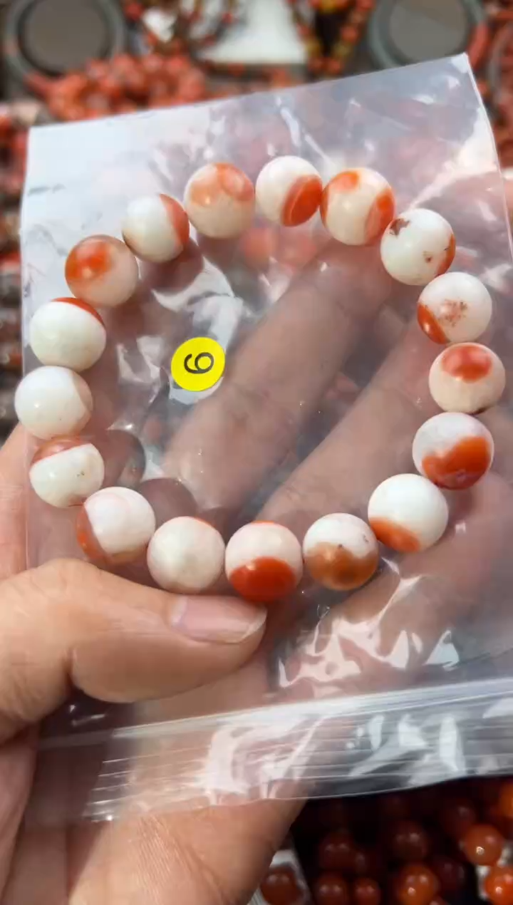 未镶嵌手串南红玛瑙12+