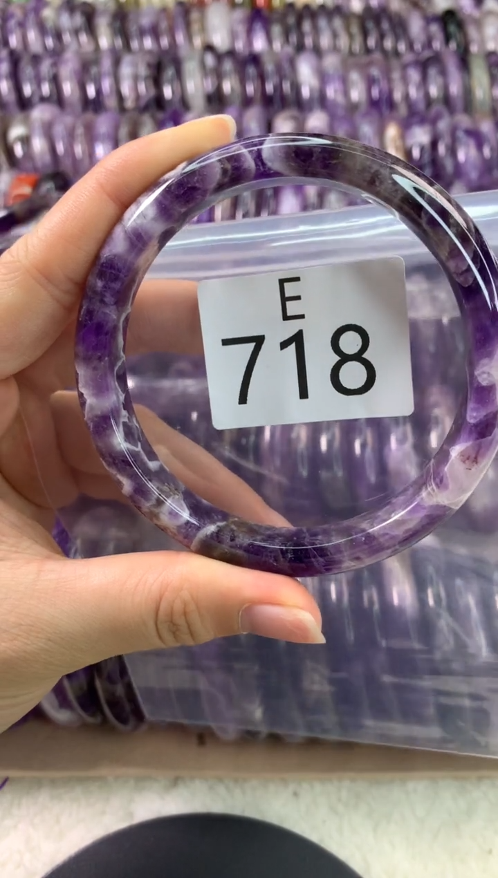 【闪购商品】水晶水晶手镯E未镶嵌718-64