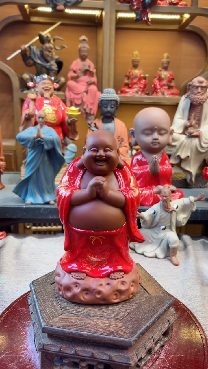【闪购商品】紫砂茶壶器闵茶宠摆件