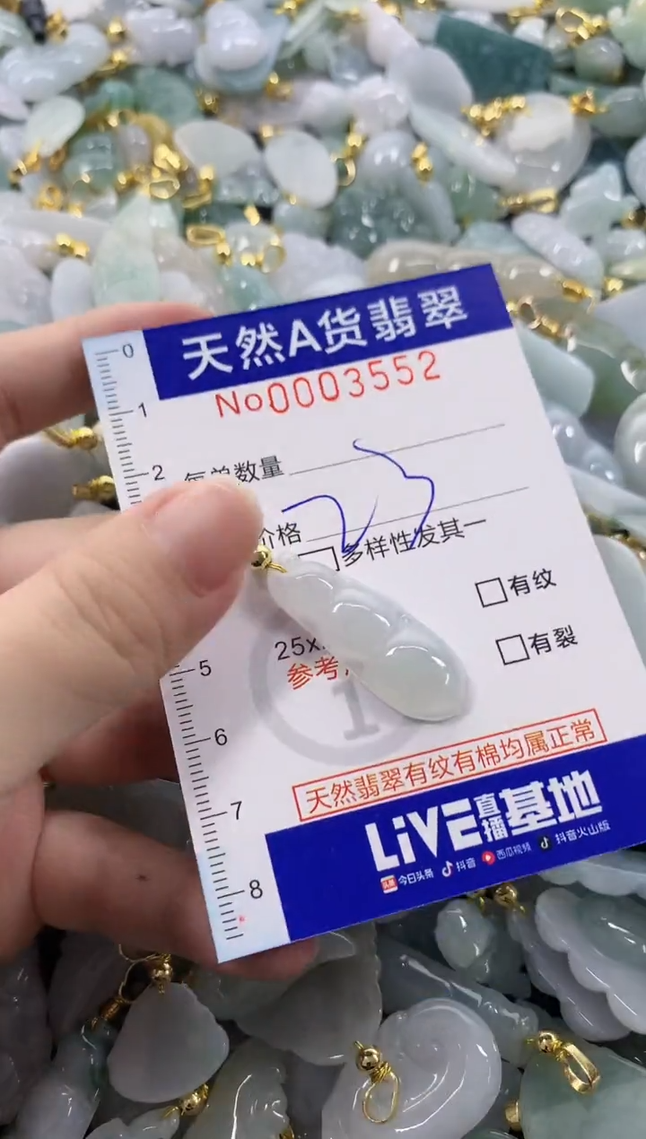 颈饰未镶嵌翡翠天然A货翡翠