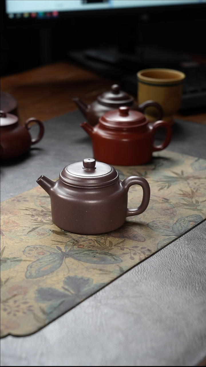 茶壶紫砂德钟底槽青155