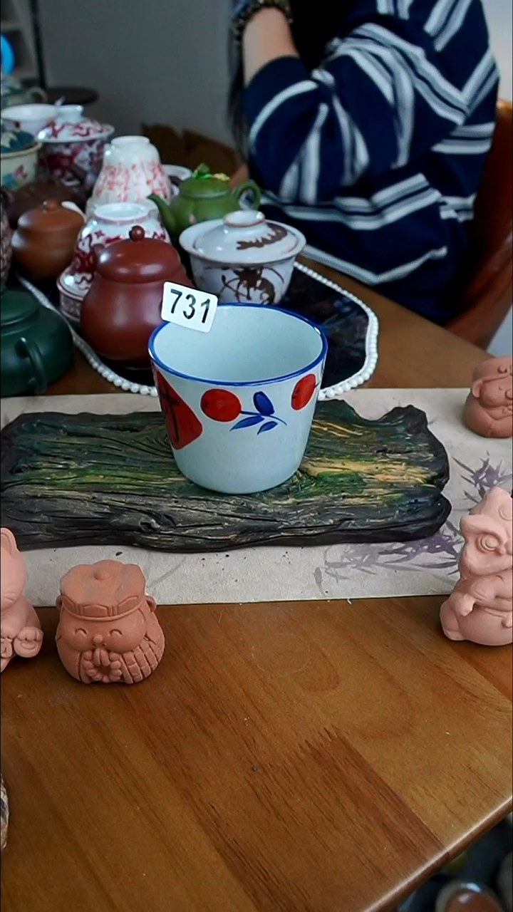 【茶瓷物语】731手绘杯子