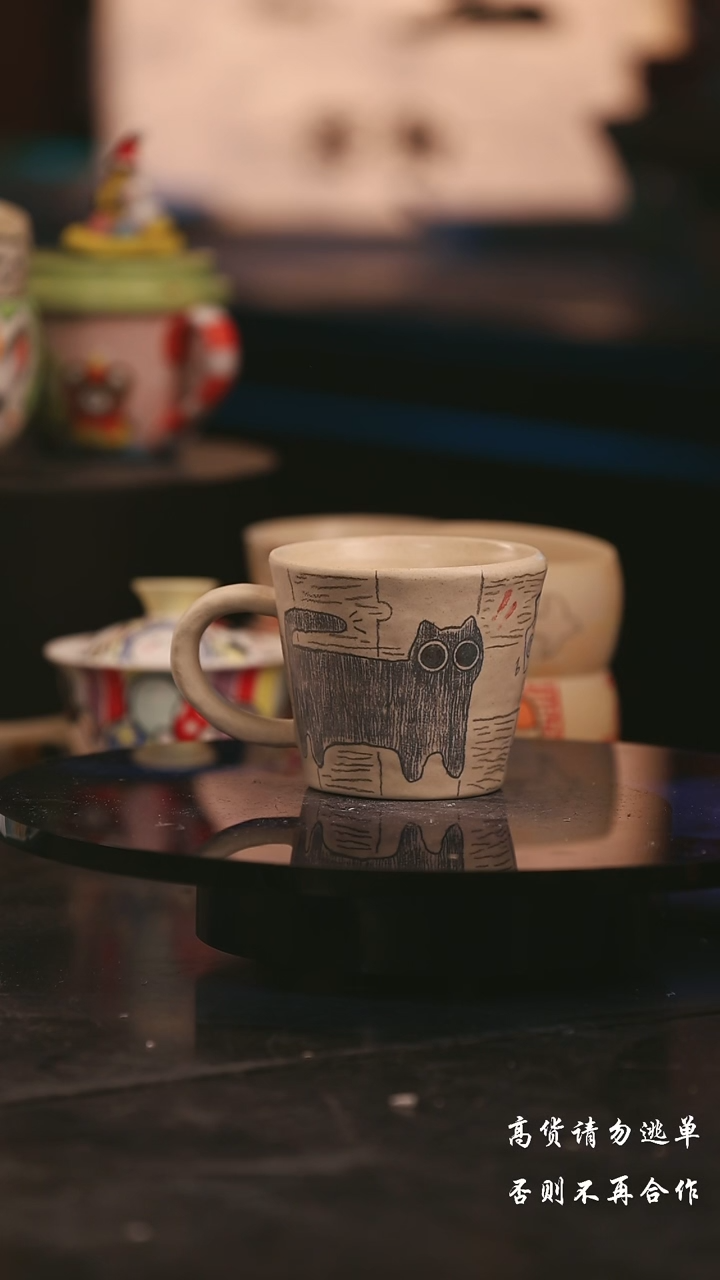 陶瓷景德镇可爱设计师款陶瓷 