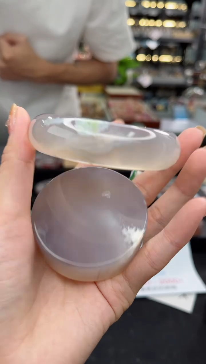 【闪购商品】石英质玉手镯未镶嵌60圈口（赠品镯心）3931323