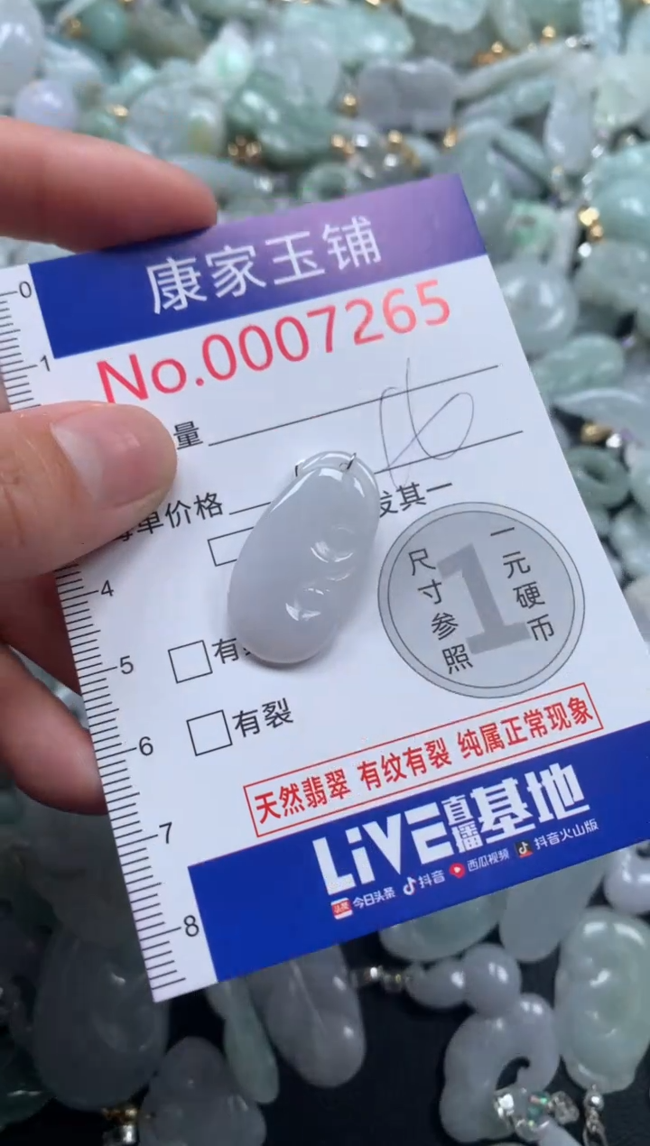 颈饰未镶嵌翡翠7265