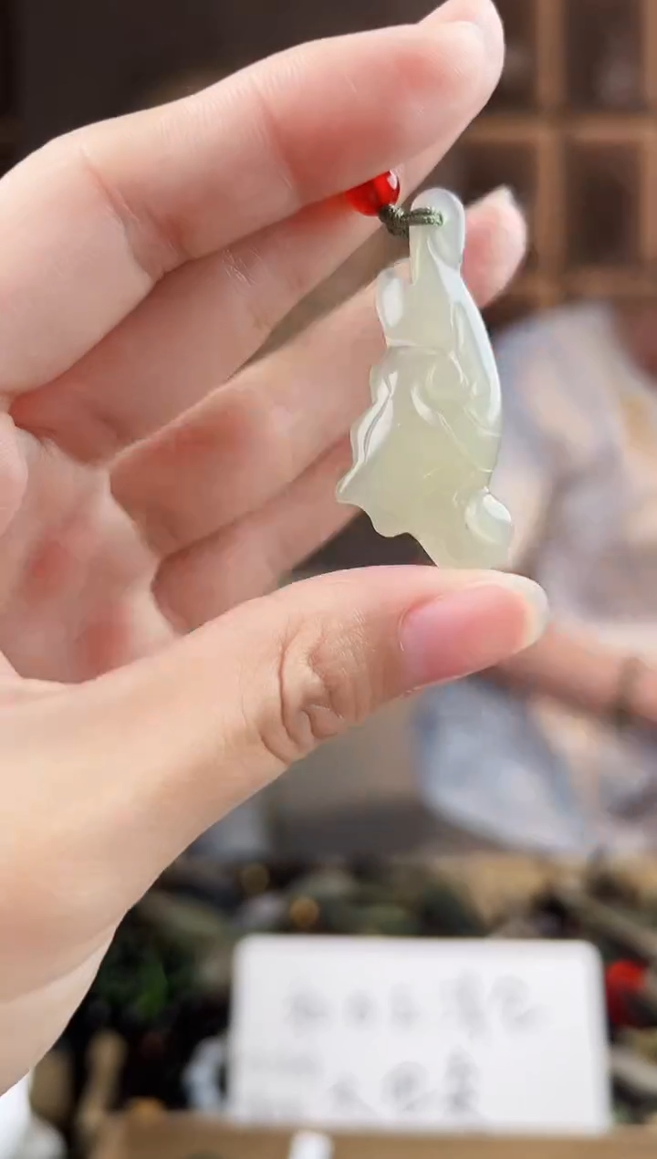 颈饰未镶嵌和田玉拍一发一，多样性发货