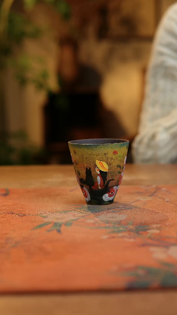 【闪购商品】瓷片1036景德镇手工手绘釉下彩高温瓷