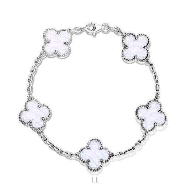 铜合金手链 时尚经典5花    