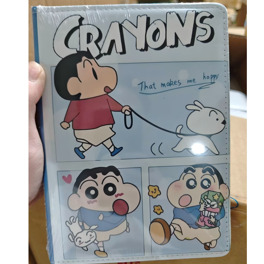 （个人自行下单）蜡笔小新 彩页本文创笔记本横线高颜值本子