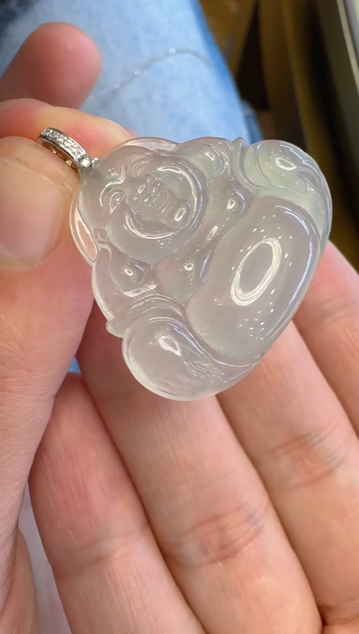 【闪购商品】翡翠吊坠(不含链)18K金镶嵌多样性团购发一件