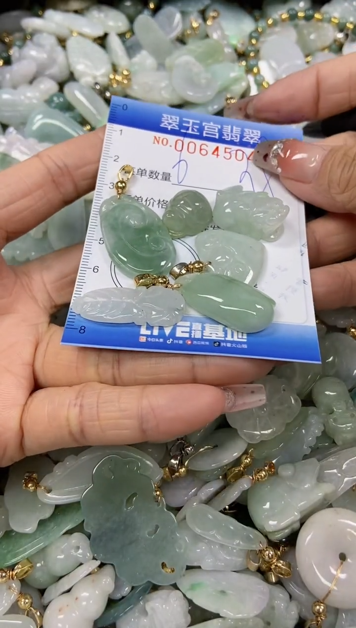 【闪购商品】翡翠颈饰未镶嵌闪购商品0064504