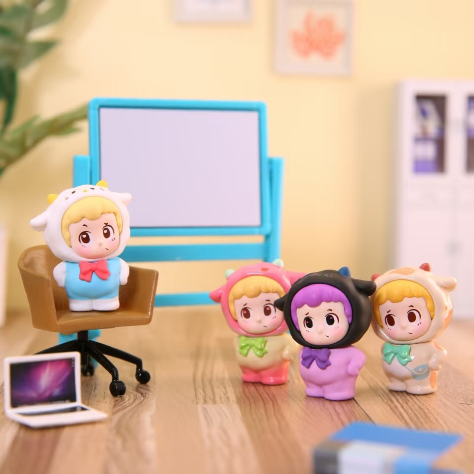 【PINY-我想我职是一只羊系列】阿嫲家正版盲盒手办可爱礼品礼物PVC