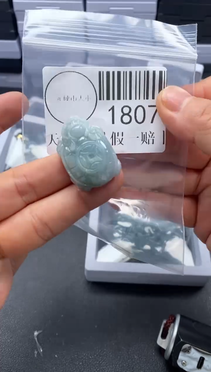 吊坠(不含链)未镶嵌翡翠1807