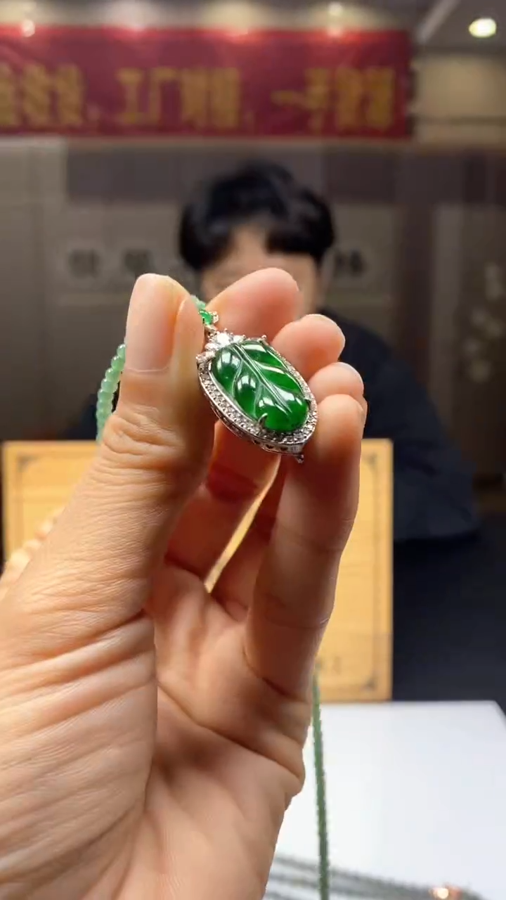 【闪购商品】翡翠颈饰未镶嵌********625