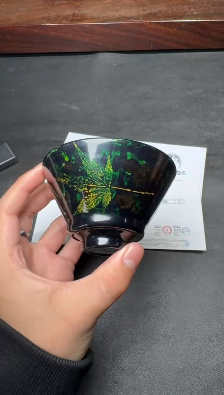 【闪购商品】茶盏李英大漆建盏272