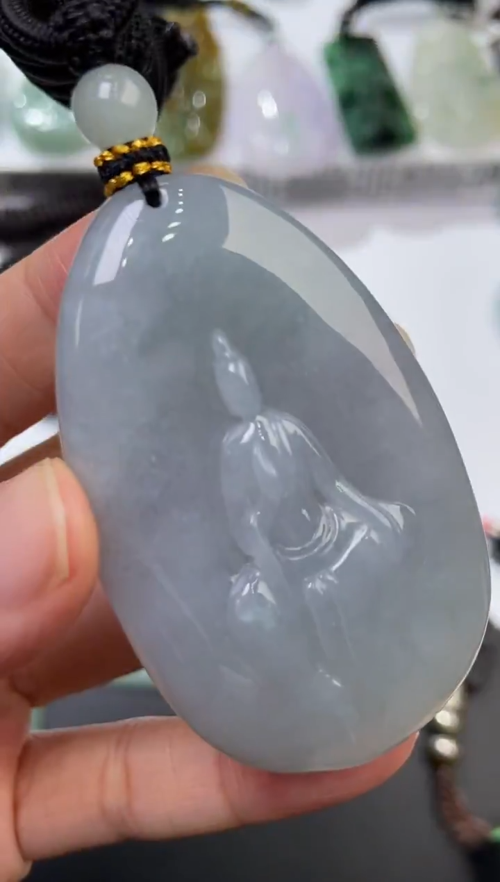 未镶嵌挂件翡翠374936  多人 