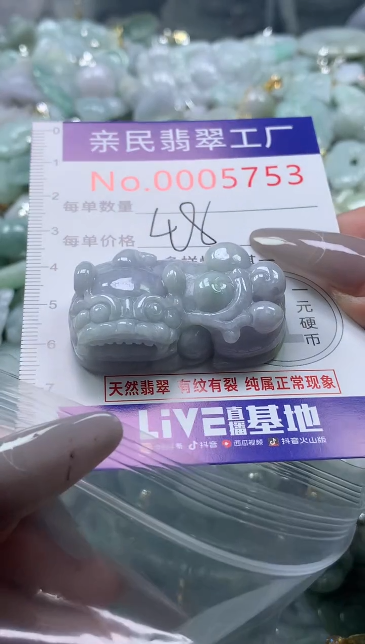 颈饰未镶嵌翡翠5753