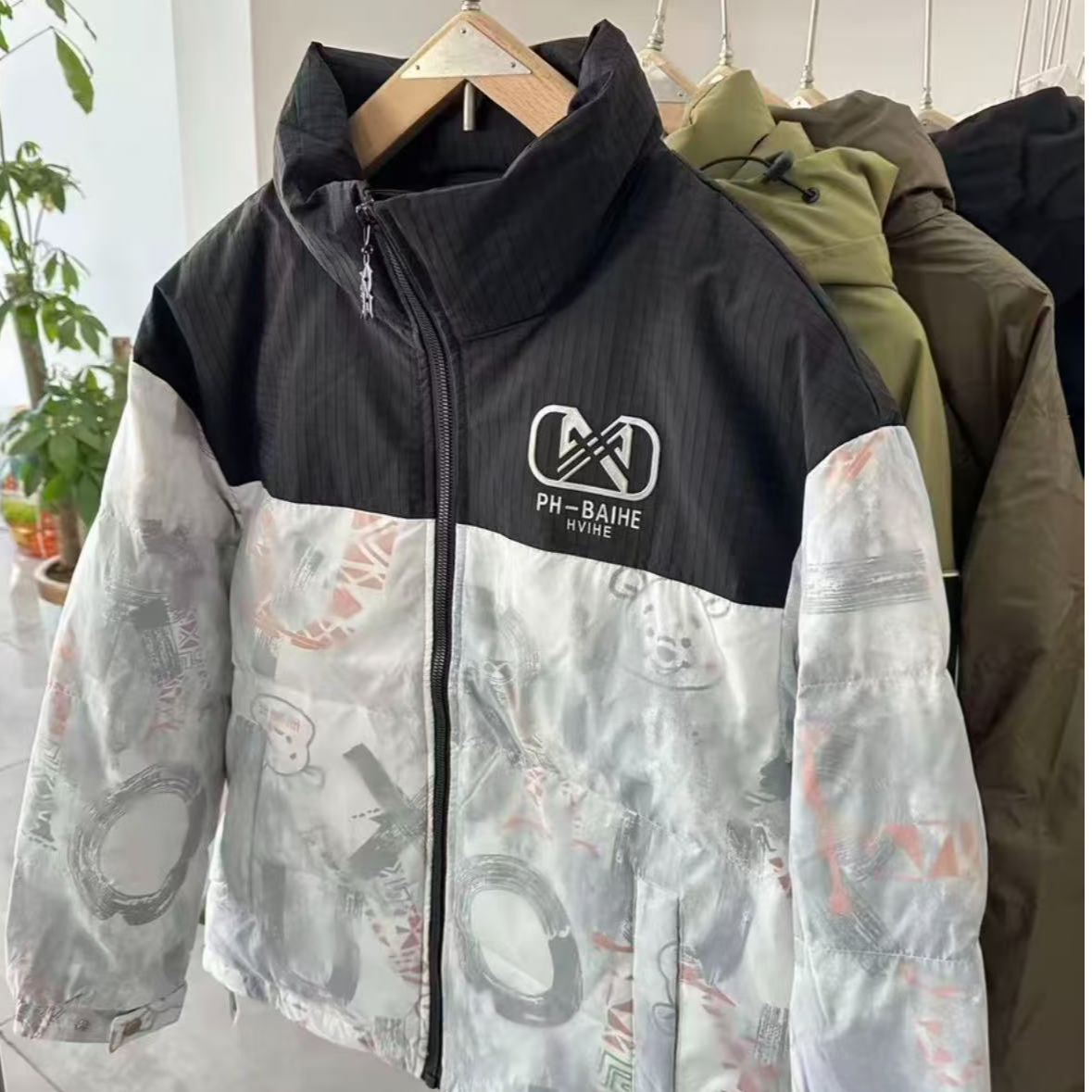 Y-3158秋冬时尚休闲保暖外套