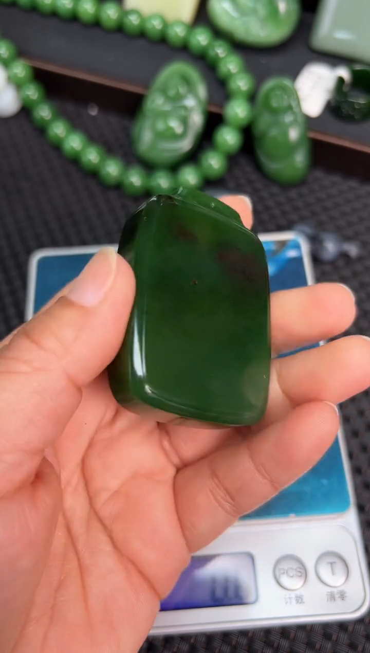 【闪购商品】和田玉颈饰未镶嵌无事牌