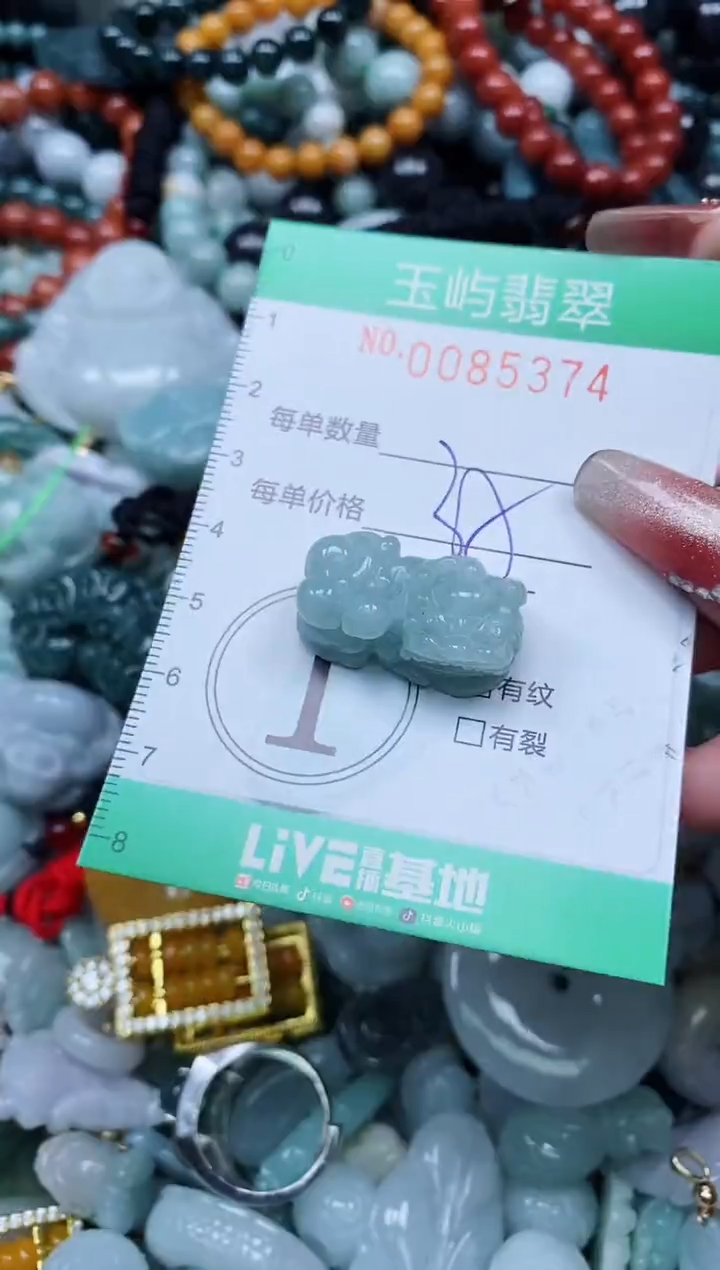 【闪购商品】翡翠颈饰未镶嵌闪购0085374