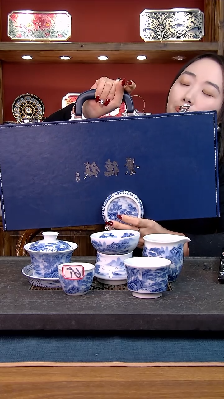 礼盒款11件套 白瓷陶瓷茶具