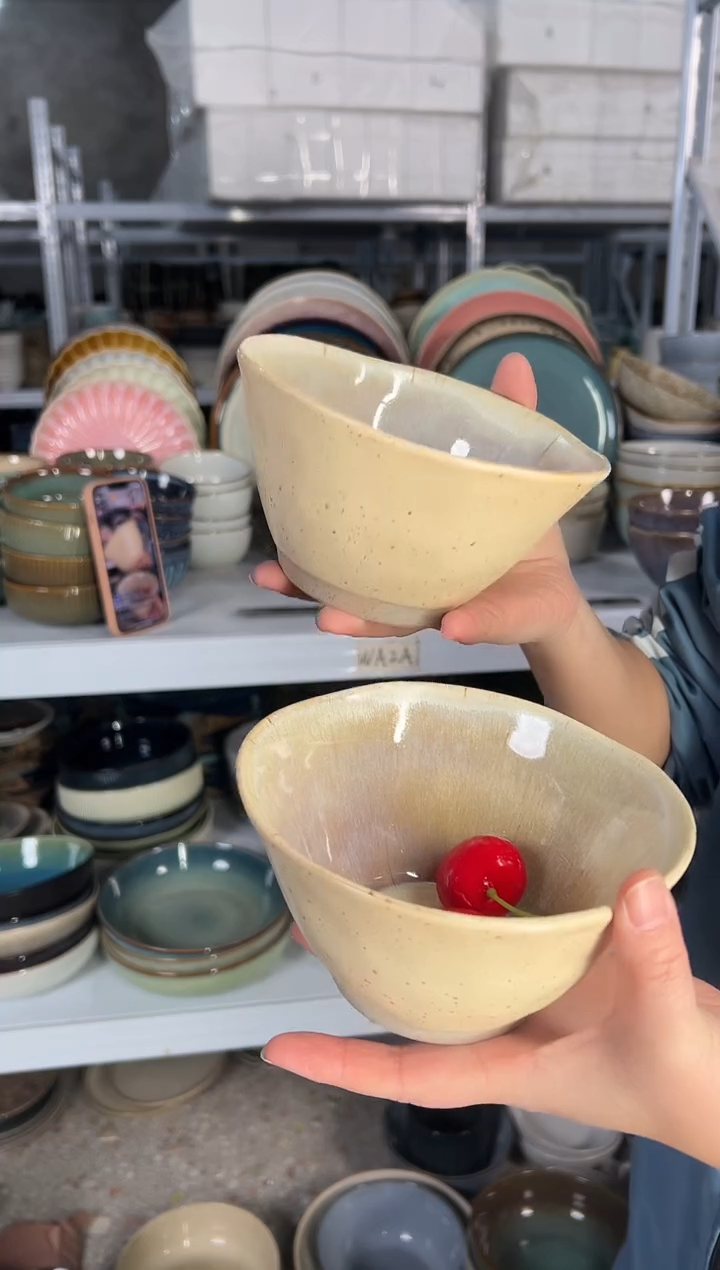 陶瓷外贸尾货瑕疵满20包邮重瑕特价孤品清仓X2米饭碗