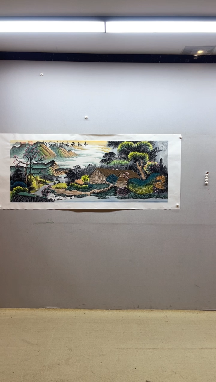 【闪购商品】国画张金专 春韵雅居