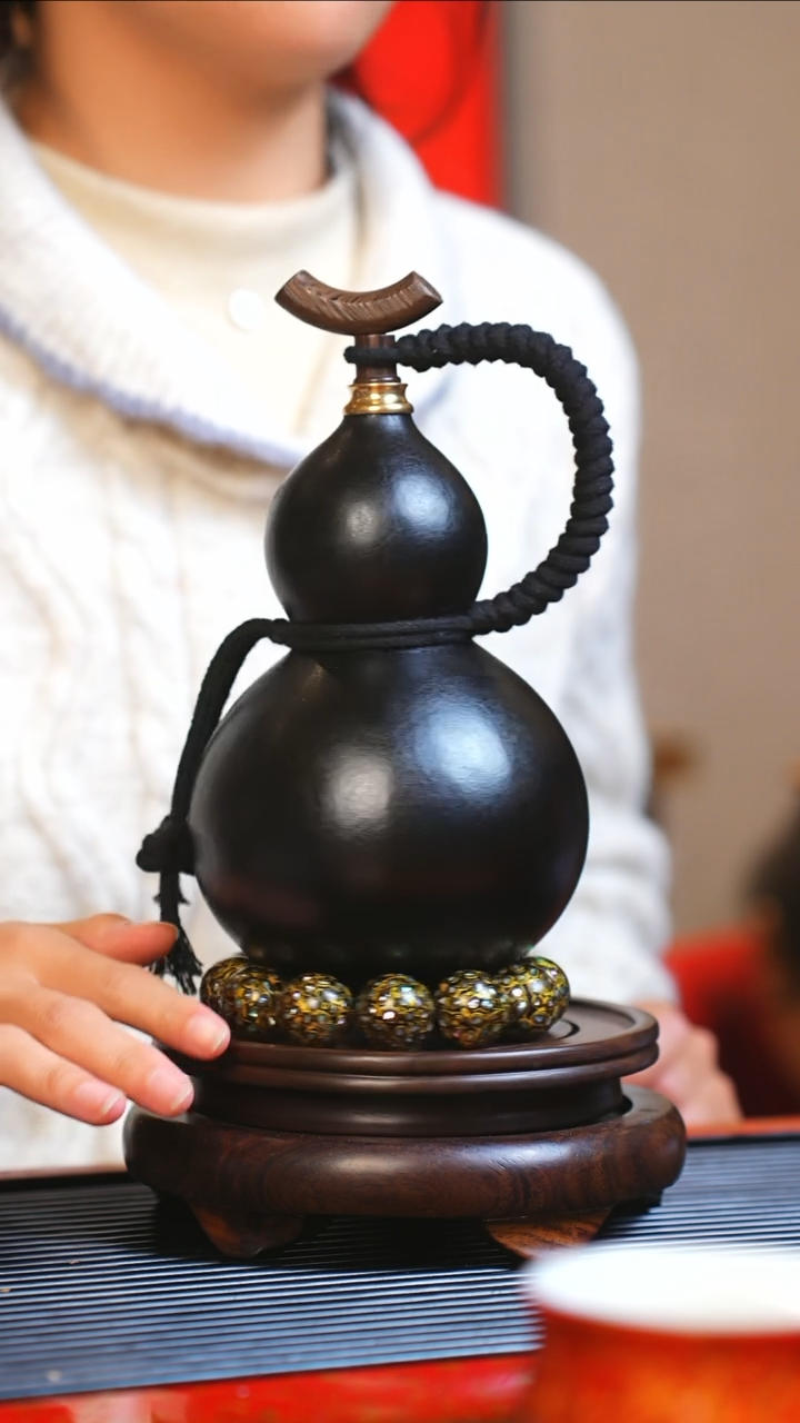 【闪购商品】JR124大师姐臻选非遗大漆酒葫芦