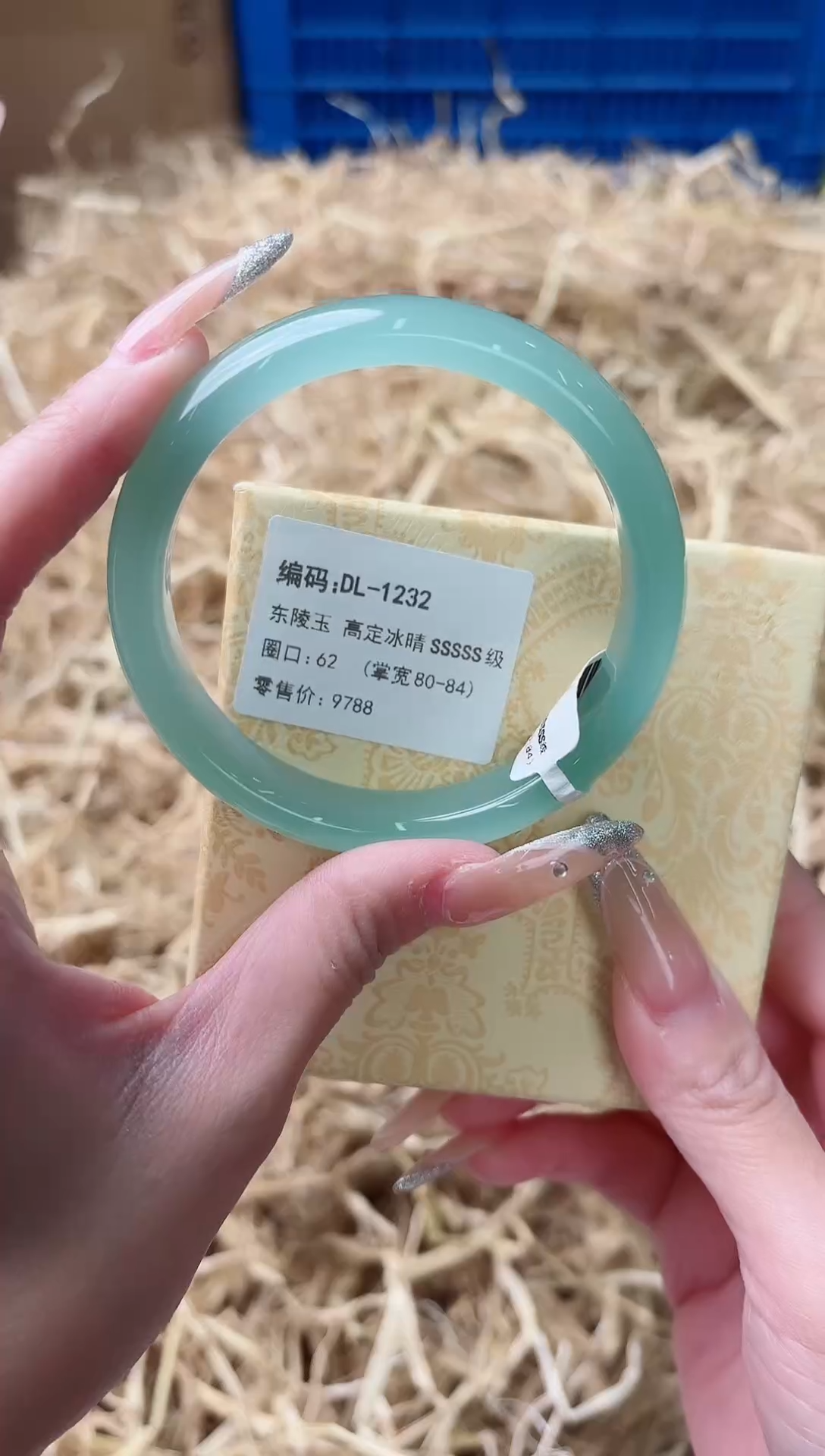 未镶嵌手镯石英质玉DL-1232