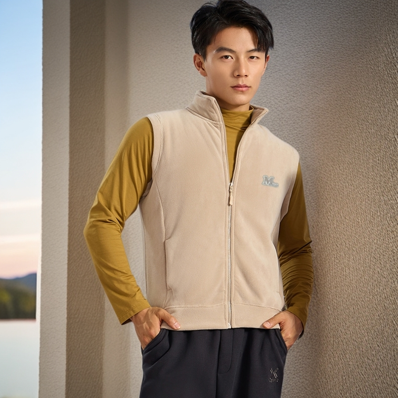 2351#卡【木兮兮专属】2025秋季新款时尚显瘦情侣加厚云感马甲外套