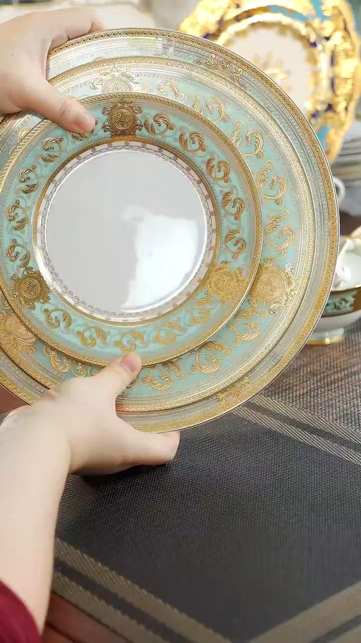 【闪购商品】瓷片12+10.5+8英寸平盘 到手三个