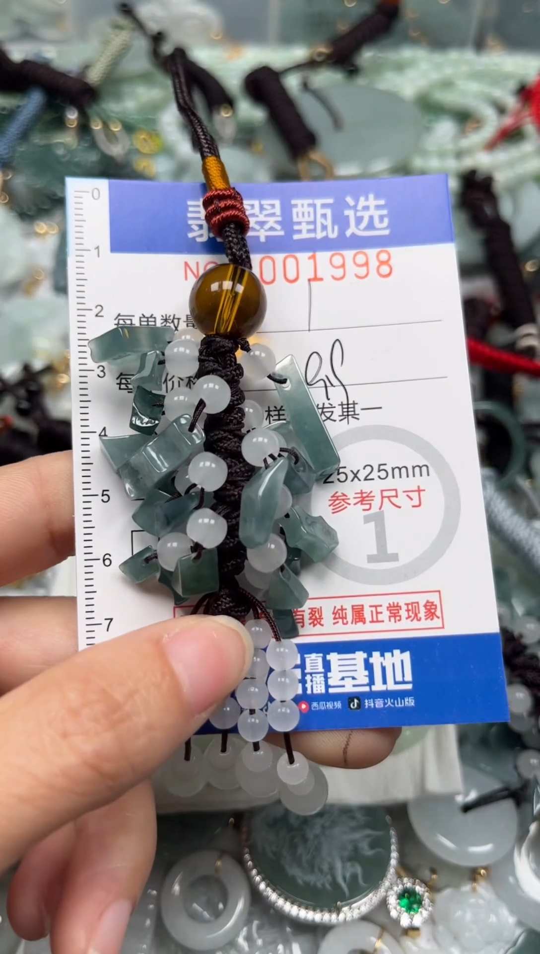 【闪购商品】翡翠颈饰未镶嵌00..1998