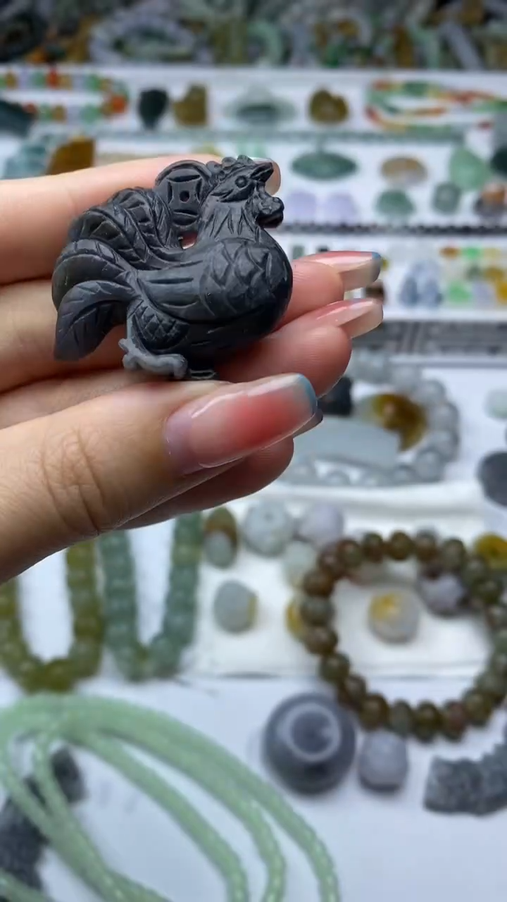 未镶嵌定制翡翠毛货定制不退不换