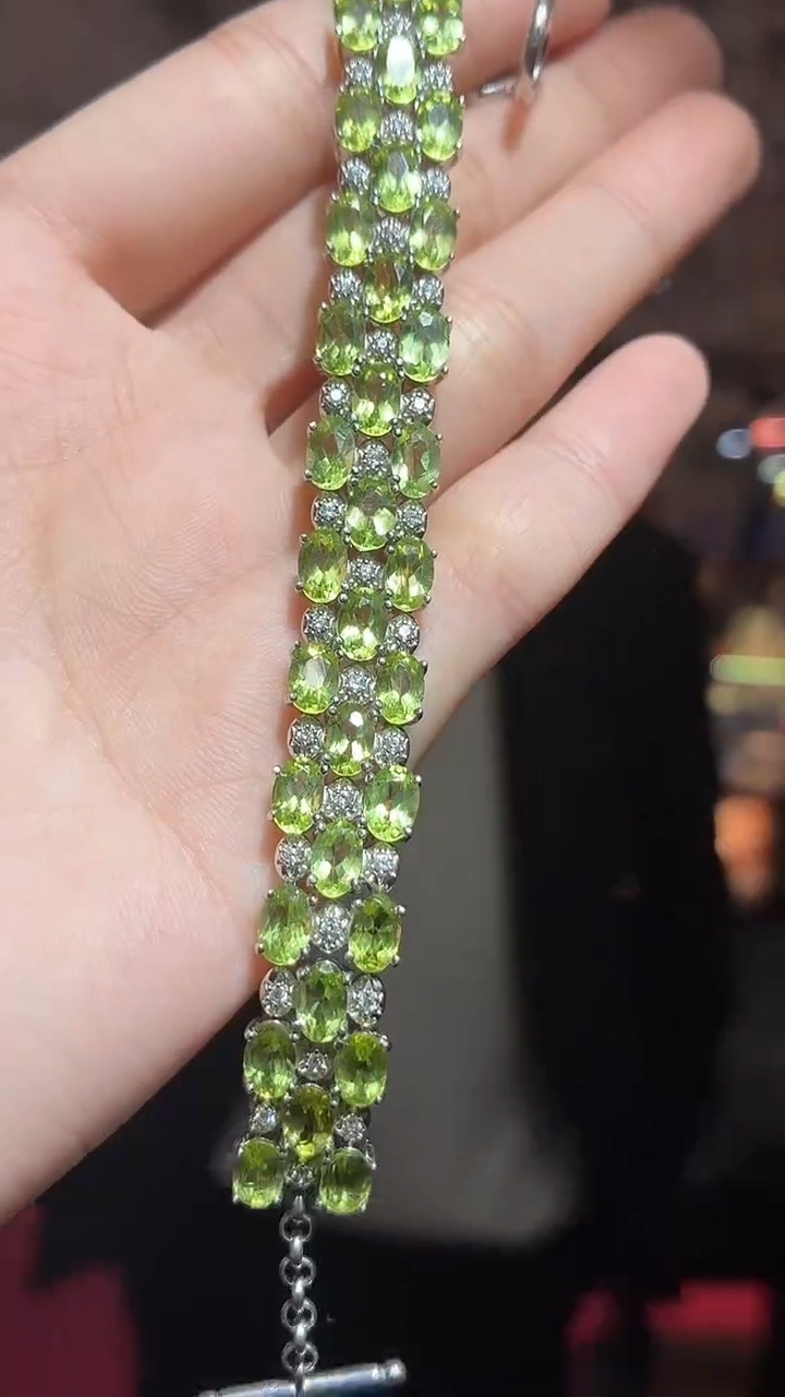 银S925镶嵌其他橄榄石（扎德严选）
