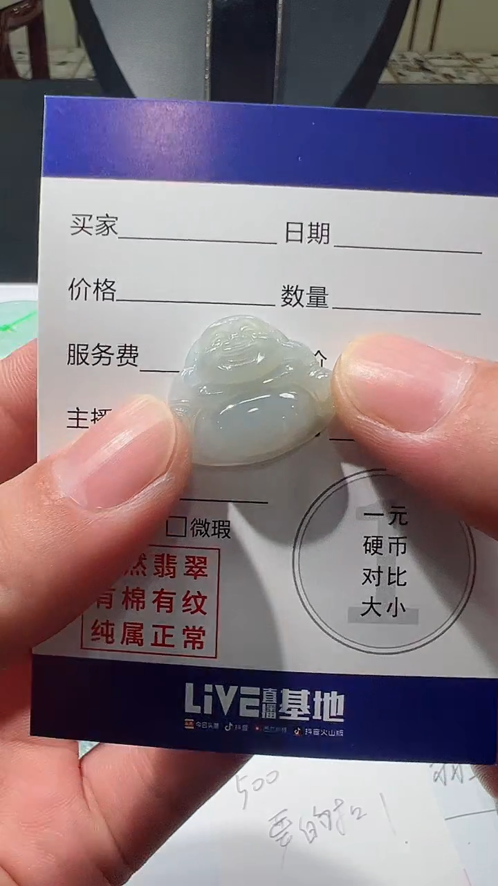 翡翠未镶嵌颈饰多样性发货，发其一