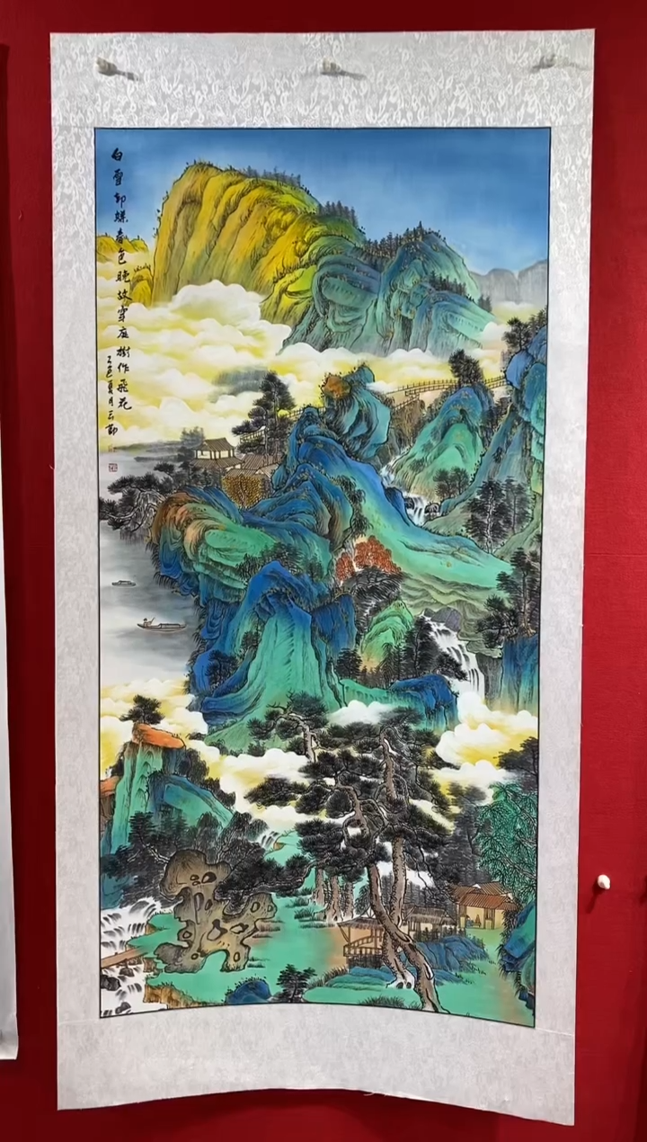 国画国画NYQ杰牛云勤老师作品